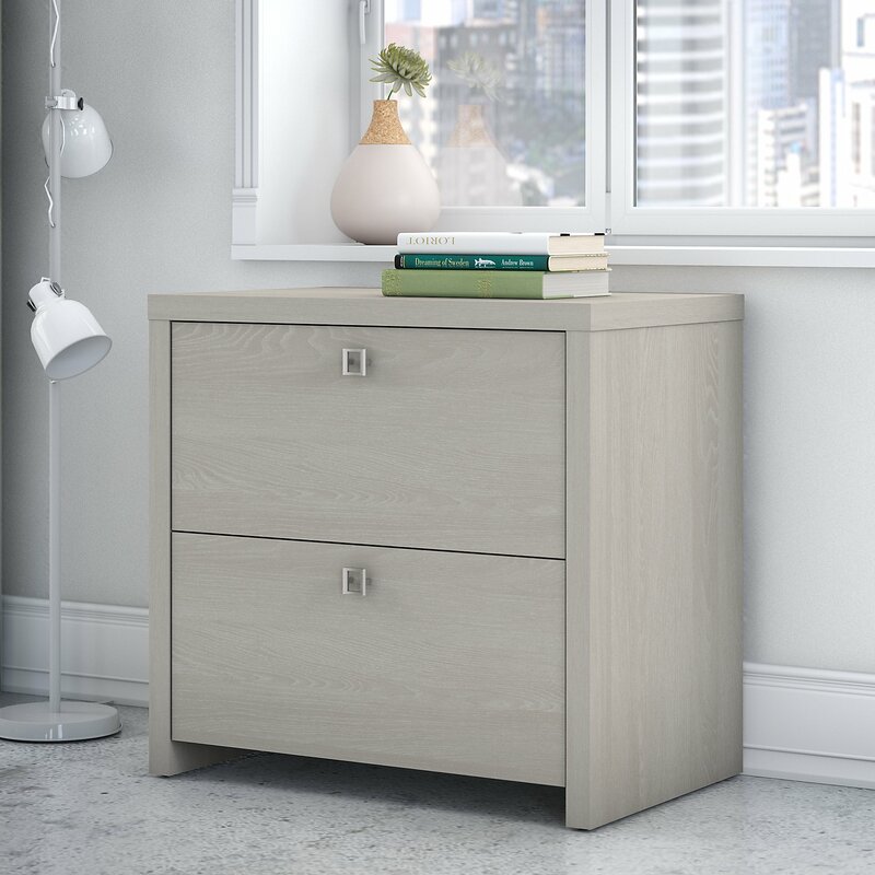 Kathy Ireland Office By Bush Echo 2 Drawer Lateral Filing Cabinet