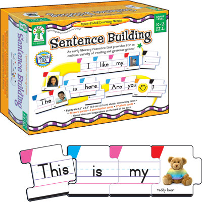 Sentence Building Flash Cards Frank Schaffer PublicationsCarson Dellosa Publications