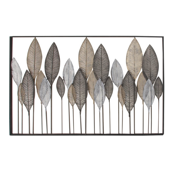 Metal Leaf Wall Décor Reviews Allmodern