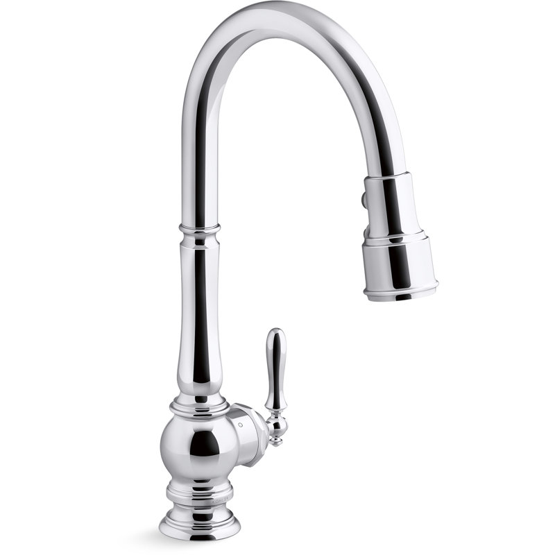 Kohler Artifacts Kitchen Sink Faucet With Kohler Konnect And Voice Activated Technology Reviews Perigold