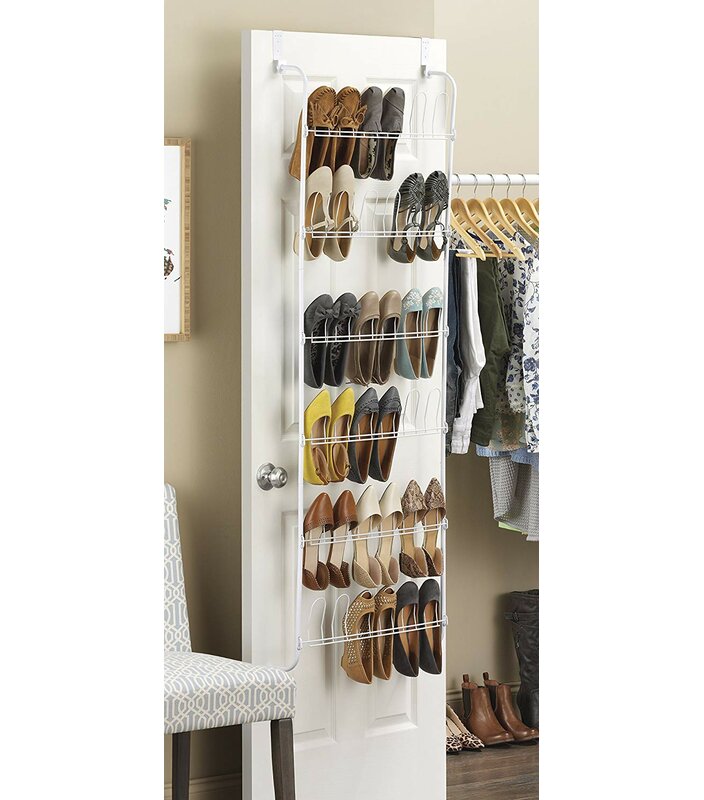 closet door shoe rack
