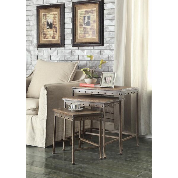 Cosimo 3 Piece Nesting Table By 17 Stories
