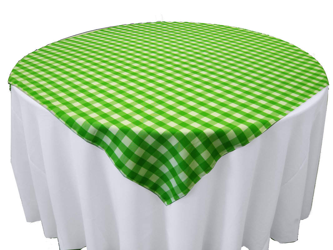 LA Linen Polyester Gingham Checkered Square Tablecloth & Reviews Wayfair