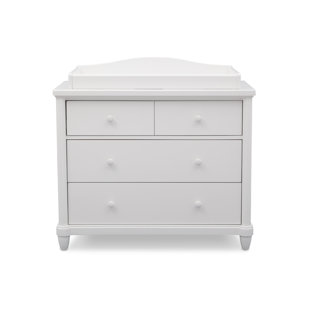 rustic changing table dresser