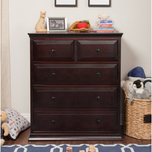 M4422W DaVinci Signature 4 Drawer Tall Dresser White