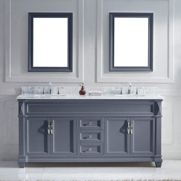 Virtu Usa Victoria 72 Quot Double Bathroom Vanity Set With