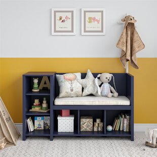 navy blue toy storage