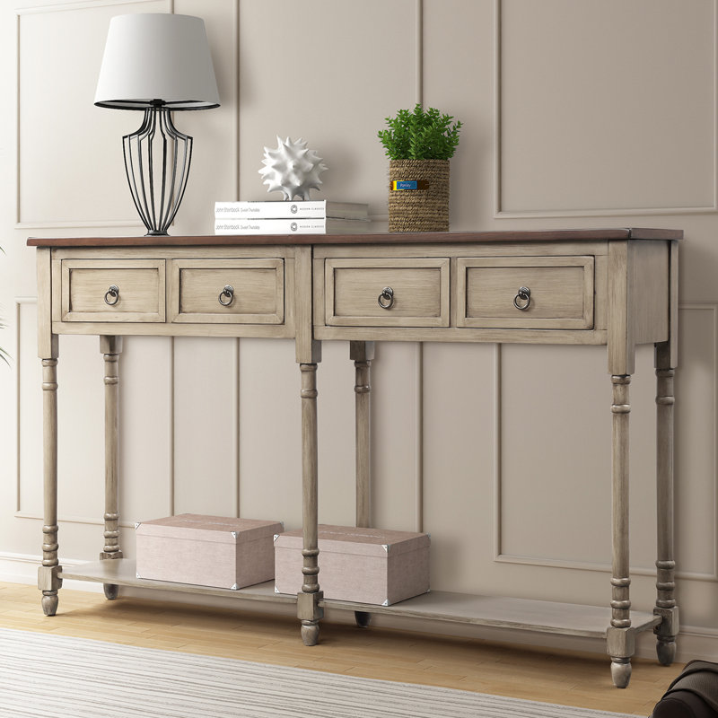 Charlton Home Carlito 58 Console Table Reviews Wayfair