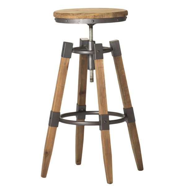 Comsouth Adjustable Height Swivel Bar Stool by Trent Austin Design