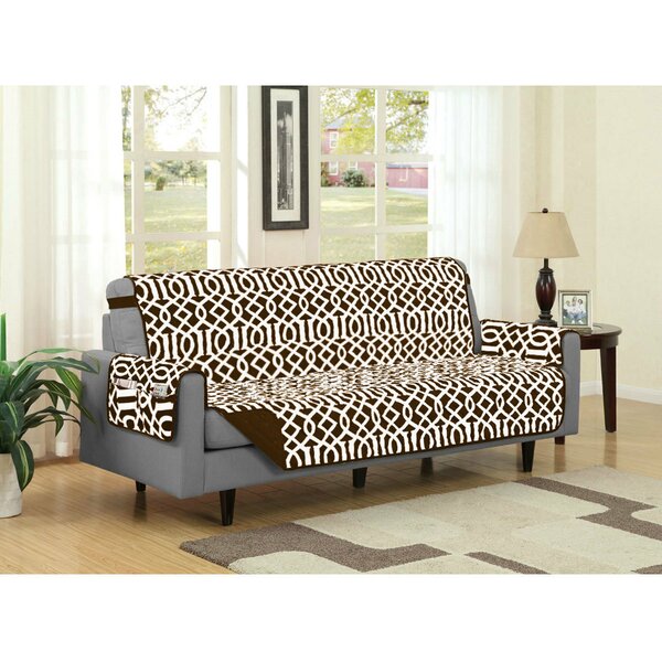 Box Cushion Sofa Slipcover by Winston Porter