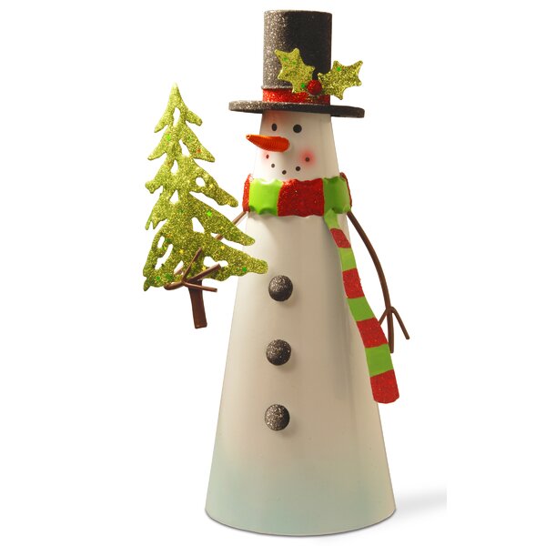 Metal Snowman Character by The Holiday Aisle