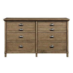 Driftwood Park 6 Drawer Double Dresser