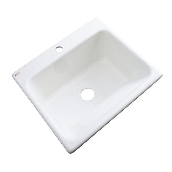 Savannah 25 x 22 Drop-In Service Sink by Solidcast
