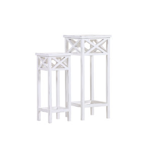 2-tlg. Blumensäule Set von Homestead Living