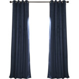 Vintage Velvet Drapes Wayfair