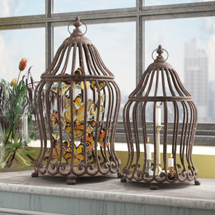 Decorative Indoor Bird Houses Wayfair Metal Decorative Bird House Or Cage