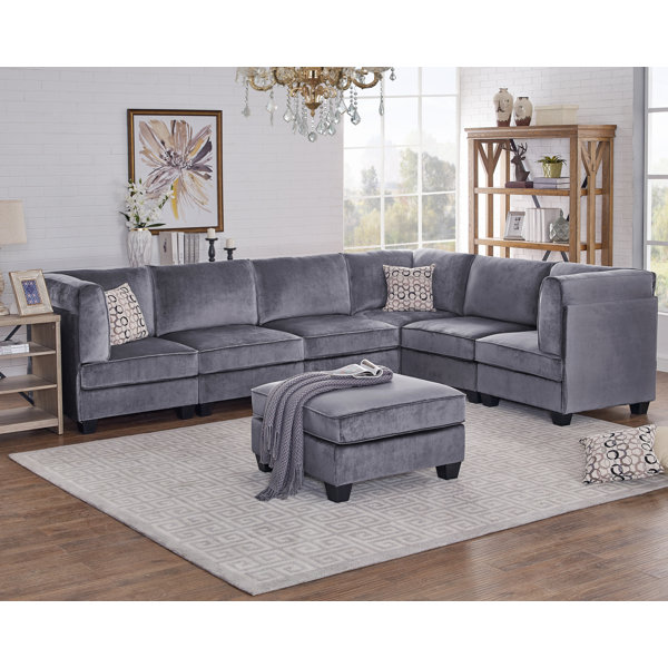 Arleen Modular Sectional With Ottoman By Ivy Bronx Read Reviews