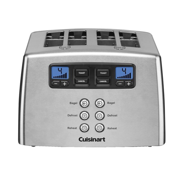 4 Slice Countdown Leverless Toaster by Cuisinart
