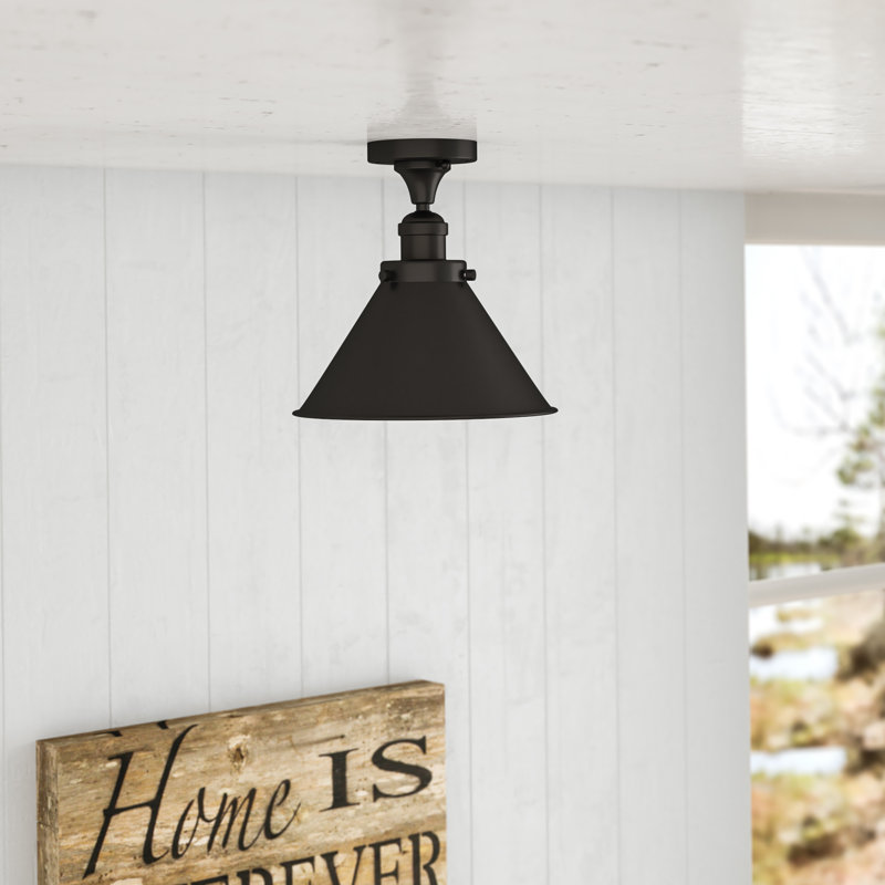 Laurel Foundry Modern Farmhouse Stonecrest 1 Light 10 Simple