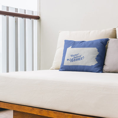 East Urban Homehome Sweet Indoor Outdoor Lumbar Pillow East Urban Home Color Blue City Pittsburgh Dailymail