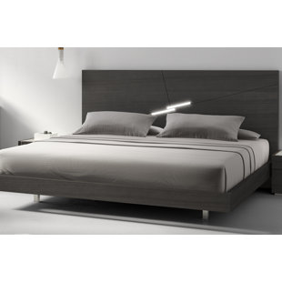 Wood Grain Bed Wayfair Comet Platform Bed