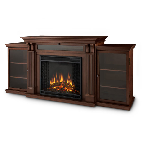 Cali 67 TV Stand with Fireplace by Real Flame