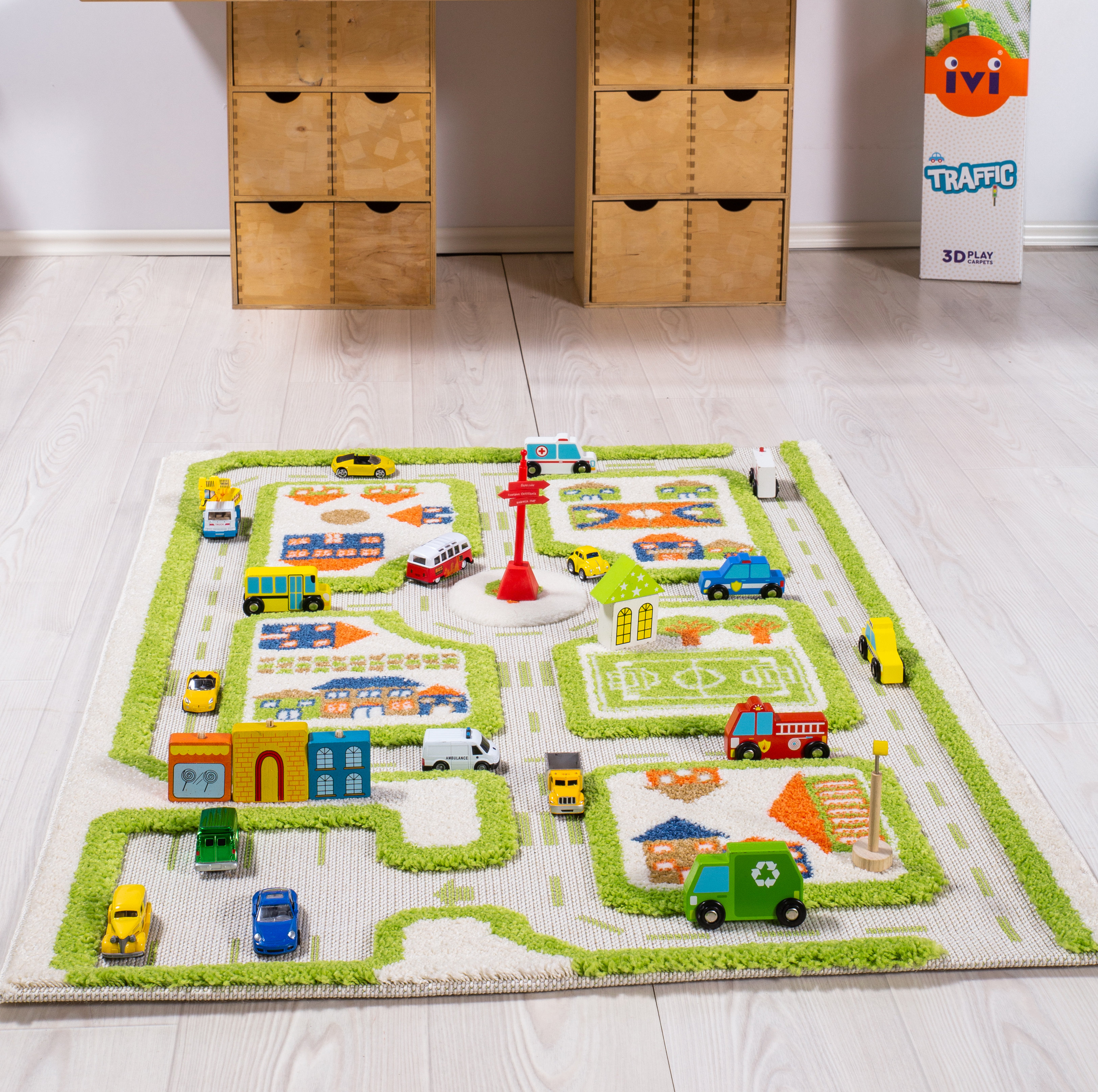 Ivi World Traffic Plastic Playmat Reviews Wayfair