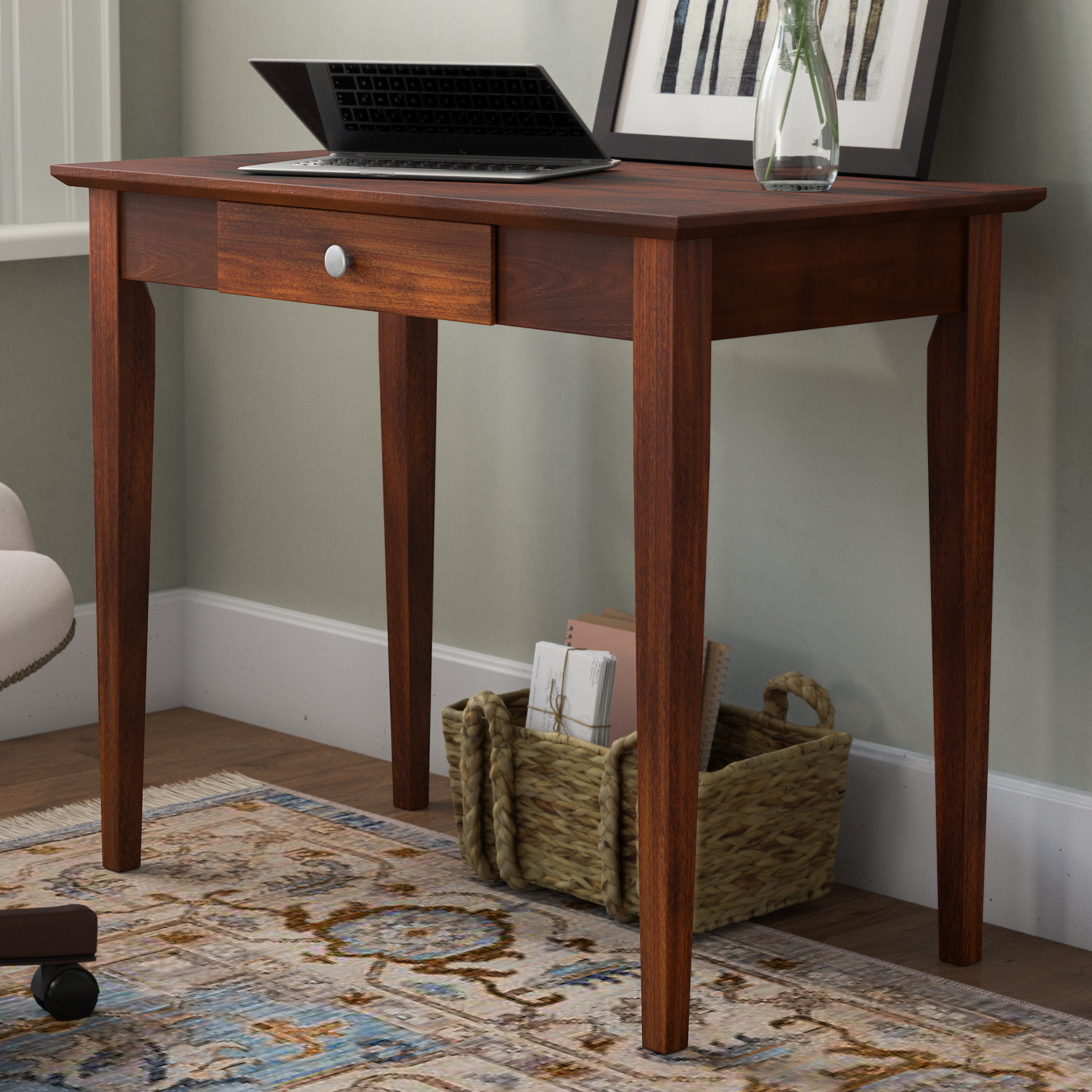 Bovina Solid Wood Writing Desk Reviews Joss Main