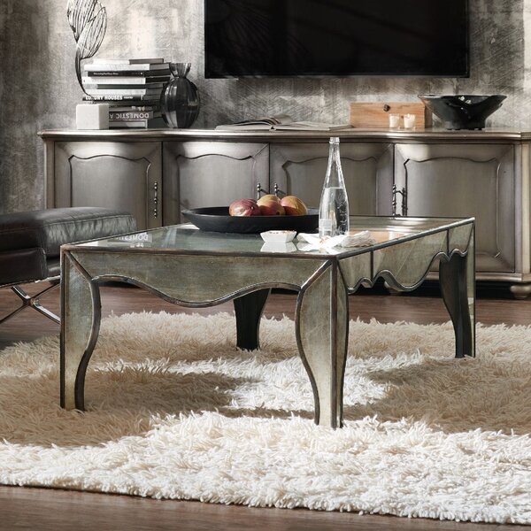 Arabella Mirrored Coffee Table By Hooker Furniture
