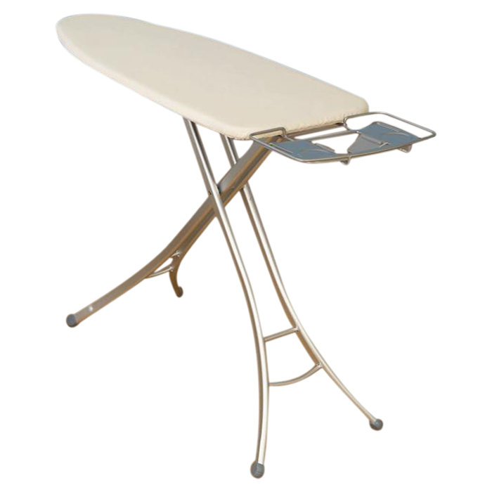 Household Essentials Lightweight Wide Top Ironing Board, Aluminum leg