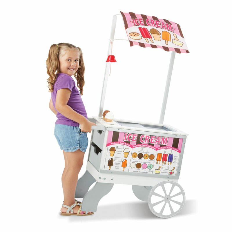 melissa and doug food cart