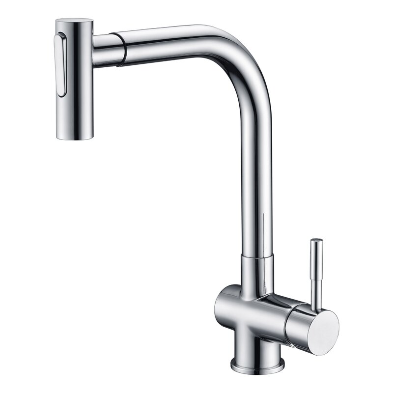 Dawn Usa Pull Out Single Handle Kitchen Faucet Reviews Wayfair Ca