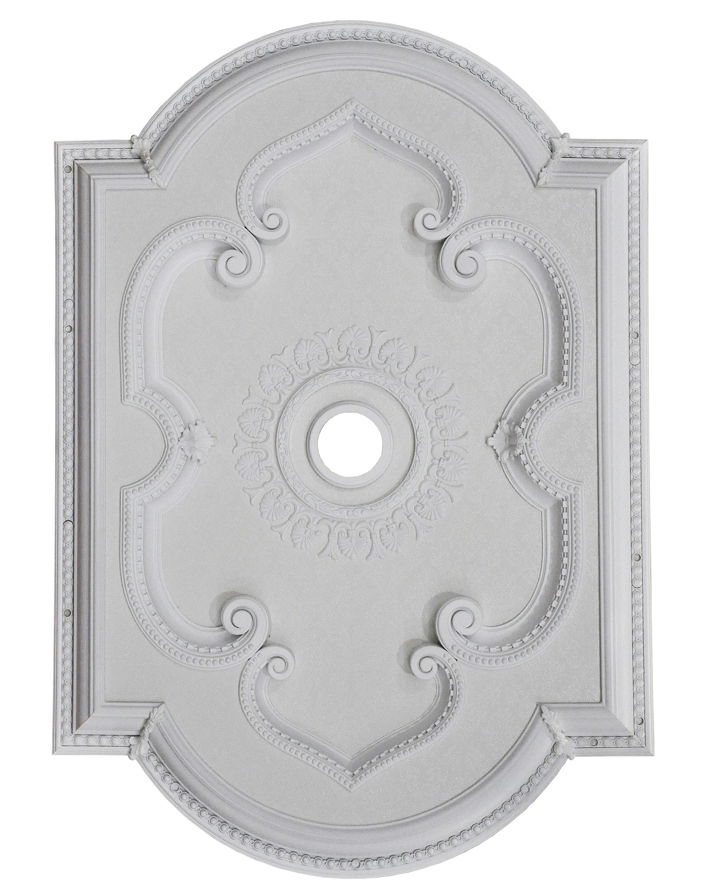 Artistry Lighting Tulip Center Rectangle Oval Ceiling Medallion