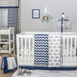 elephant baby boy crib bedding