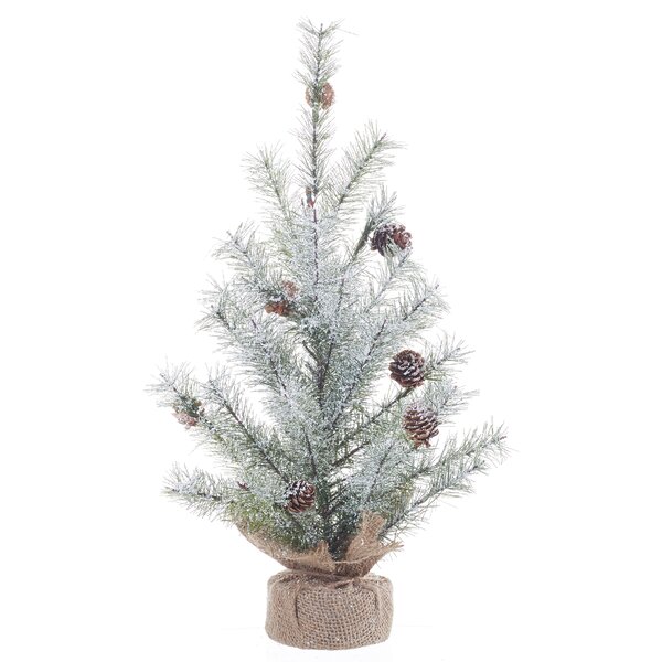 Faux Icy 18 Pine Artificial Christmas Tree by The Holiday Aisle