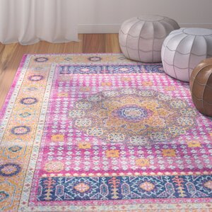 Braiden Pink Area Rug