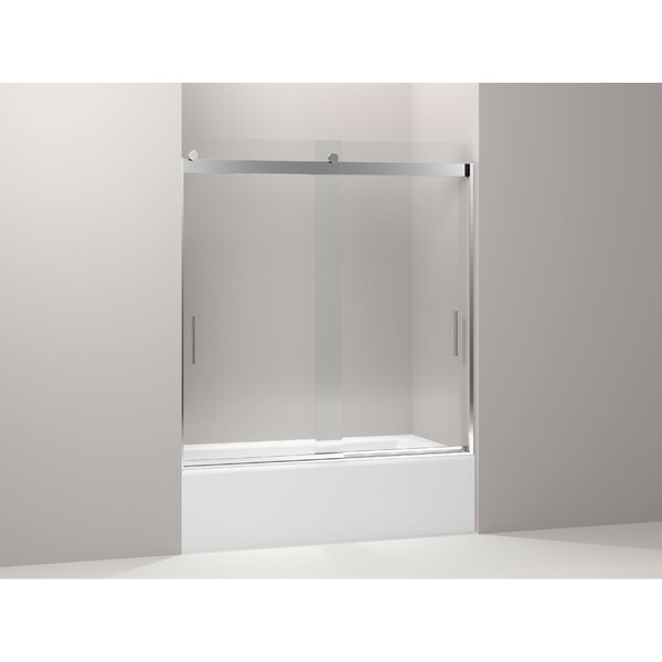 Levity 59.63 x 62 Bypass Bath Door with Blade Handles with CleanCoat® Technology by Kohler