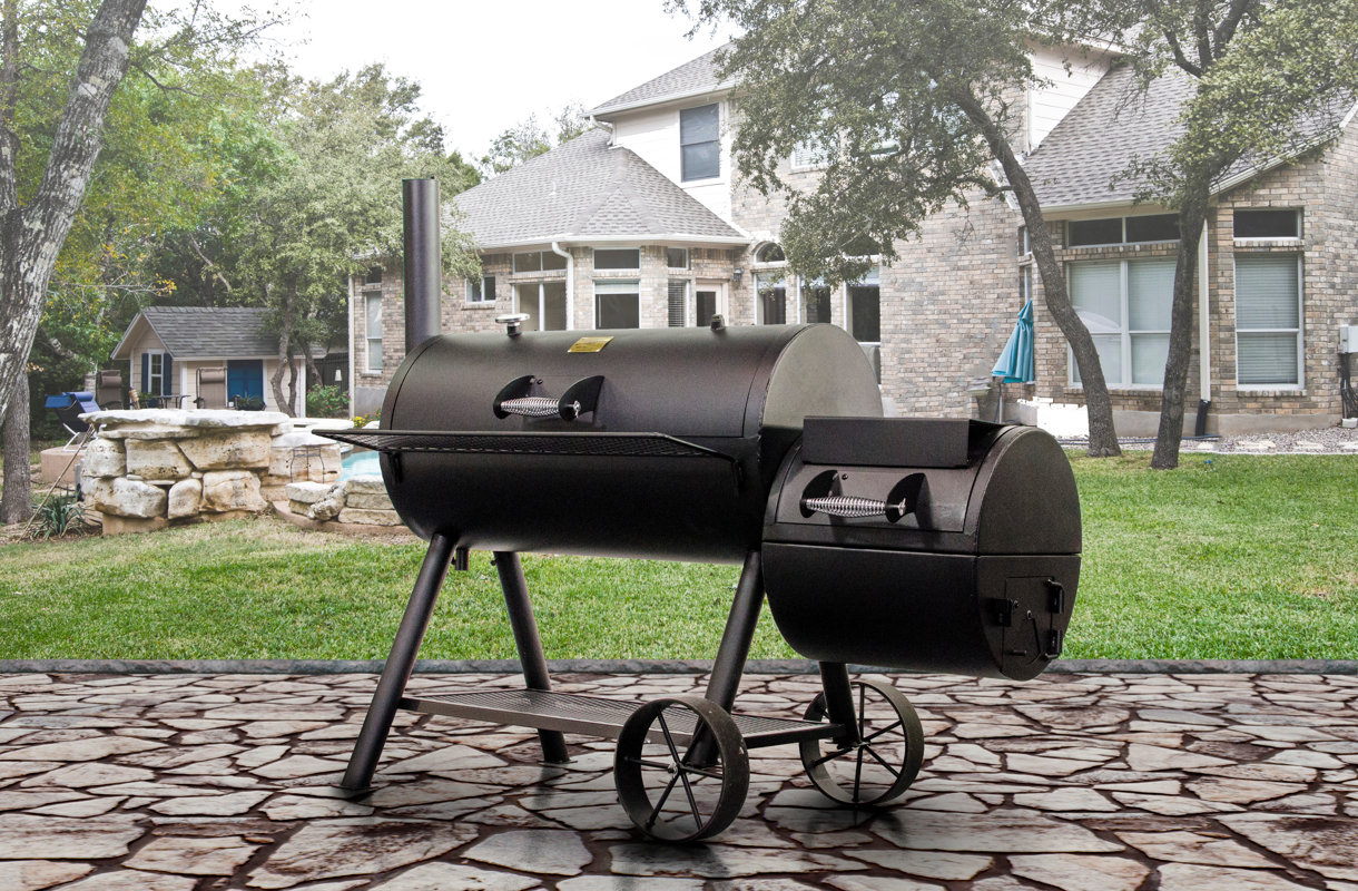 Oklahoma Joe's Oklahoma Joe's Longhorn Offset Charcoal Grill with