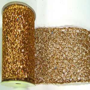 Glitter Mesh Ribbon