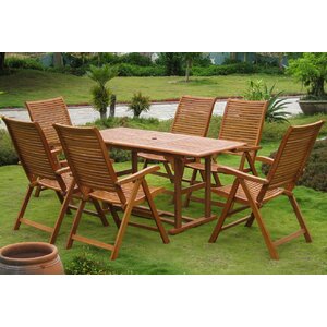 Sabbattus 7 Piece Dining Set