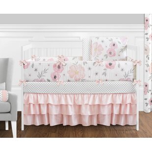 pink crib sets