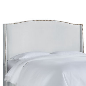 Doleman Contemporary Upholstered Wingback Headboard by Willa Arlo Interiors