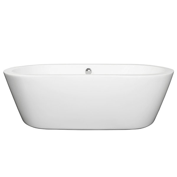 Mermaid 71 x 33.5 Soaking Bathtub by Wyndham Collection