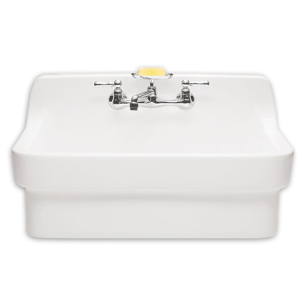 Ceramic 30 Wall Mount Bathroom Sink by American Standard