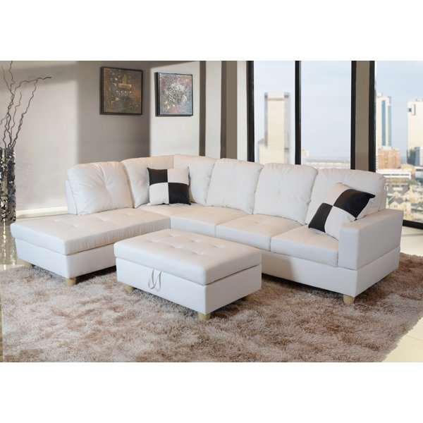 Shop Up And Coming Designers Maumee Sectional with Ottoman Snag This Hot Sale! 30% Off