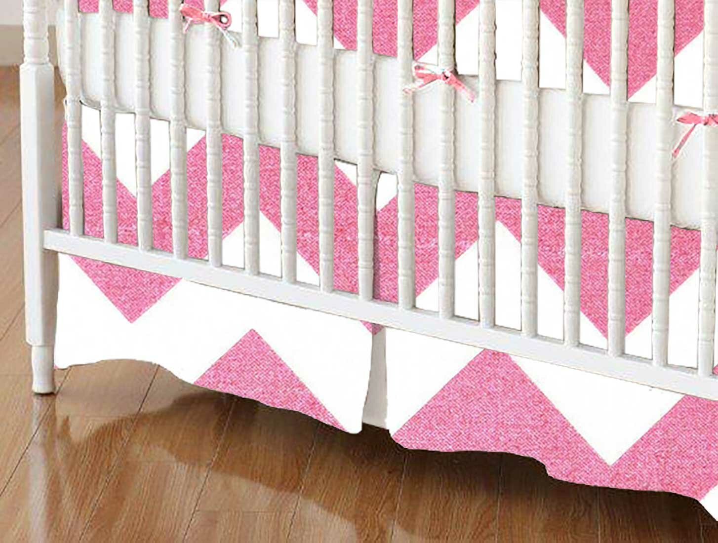 Sheetworld Sparkly Crib Skirt Wayfair