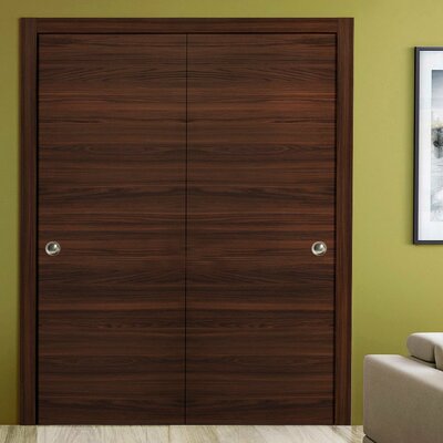 Plush Wood Planum Sliding Closet Door SARTODOORS Size: 60