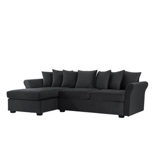 Grey Sectional Sofas Joss Main Quickview