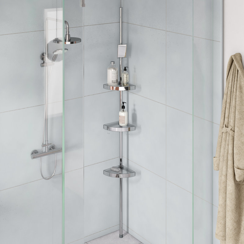 Wenko Freestanding Shower Caddy & Reviews Wayfair.co.uk