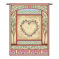 Pure Country Weavers The Lamb Hand Finished European Style Jacquard Woven Wall Tapestry USA Size 26x34 